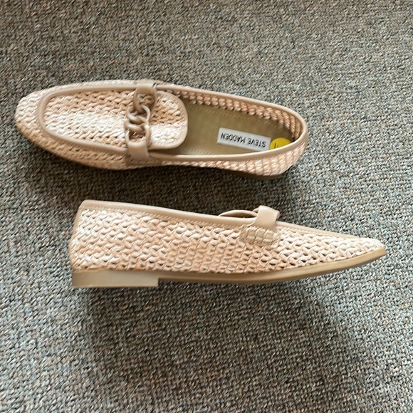 Steve Madden raffia style pointed shoe - Picture 5 of 6